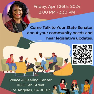 Skid Row Listening Session An Intimate Conversation with Senator Lola