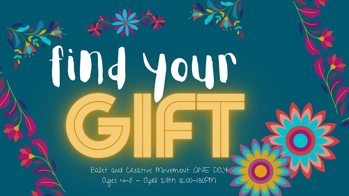 International Dance Day- Find Your Gift- Ballet, Creative Movement, &  Craft, Sunflower State Dance, Lawrence, April 29 2023 | Allevents.in