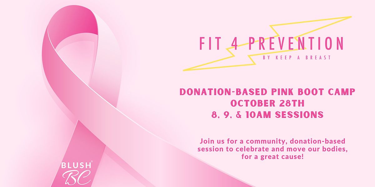 Donation-Based Pink Boot Camp, BLUSH Boot Camp, South Bagdad Road ...