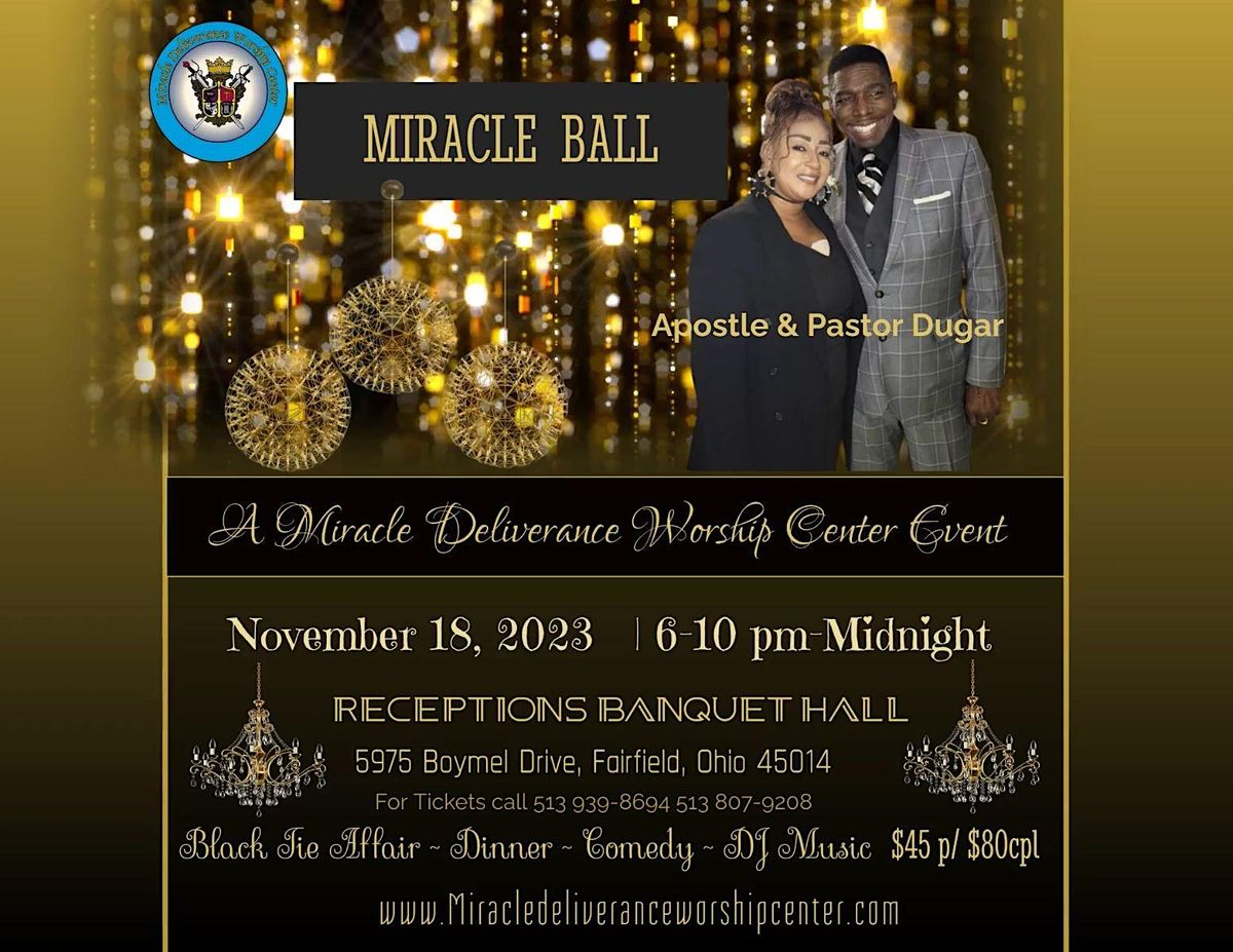 Miracle Ball, Receptions Event Center, Fairfield, November 18 2023