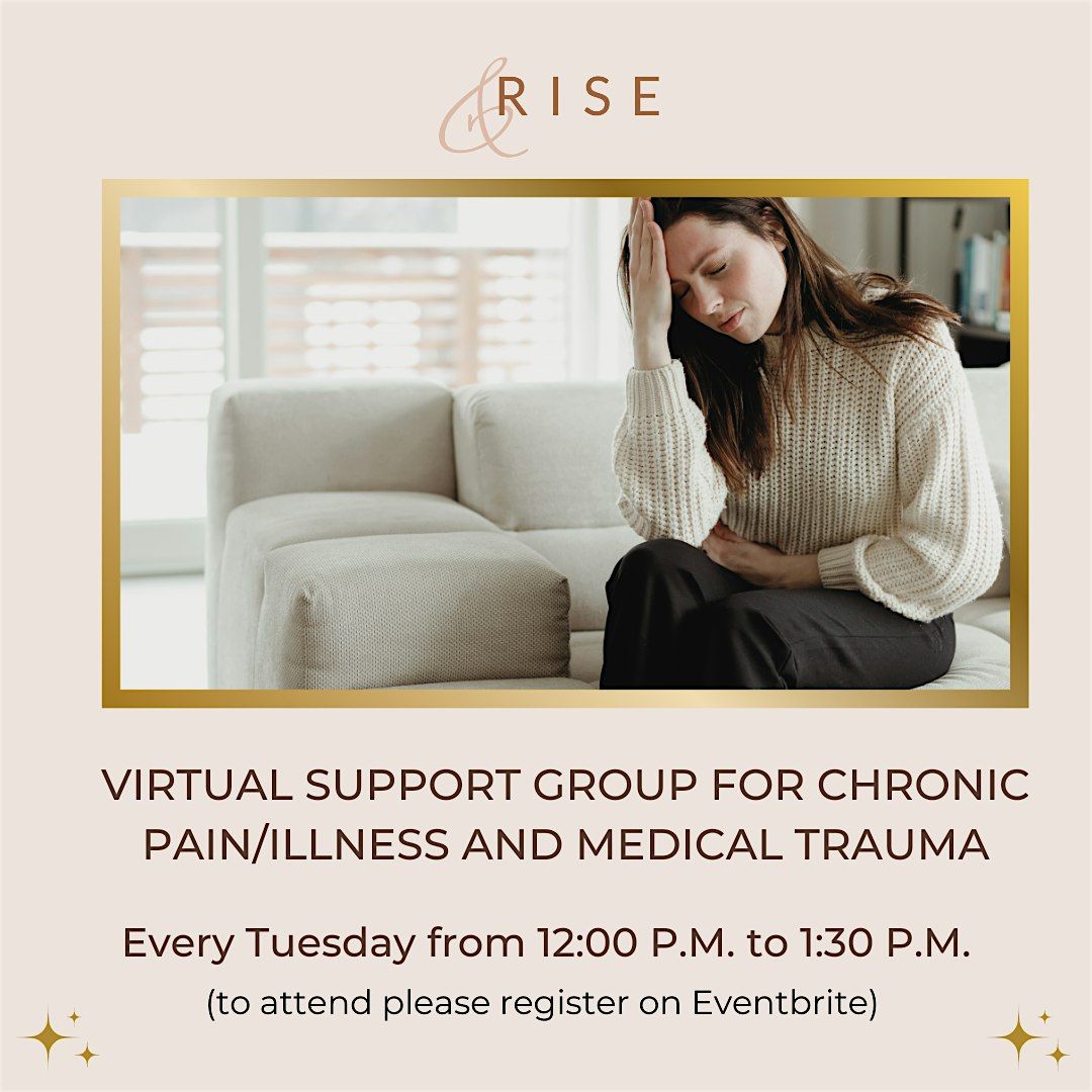 Virtual Support Group for Chronic Pain/Illness and Medical Trauma | Online Event | AllEvents