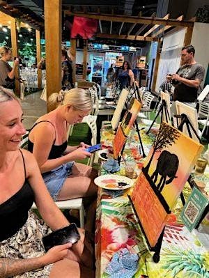 City Centre Paint and Sip at BYO city studio | Event in Brisbane City | AllEvents