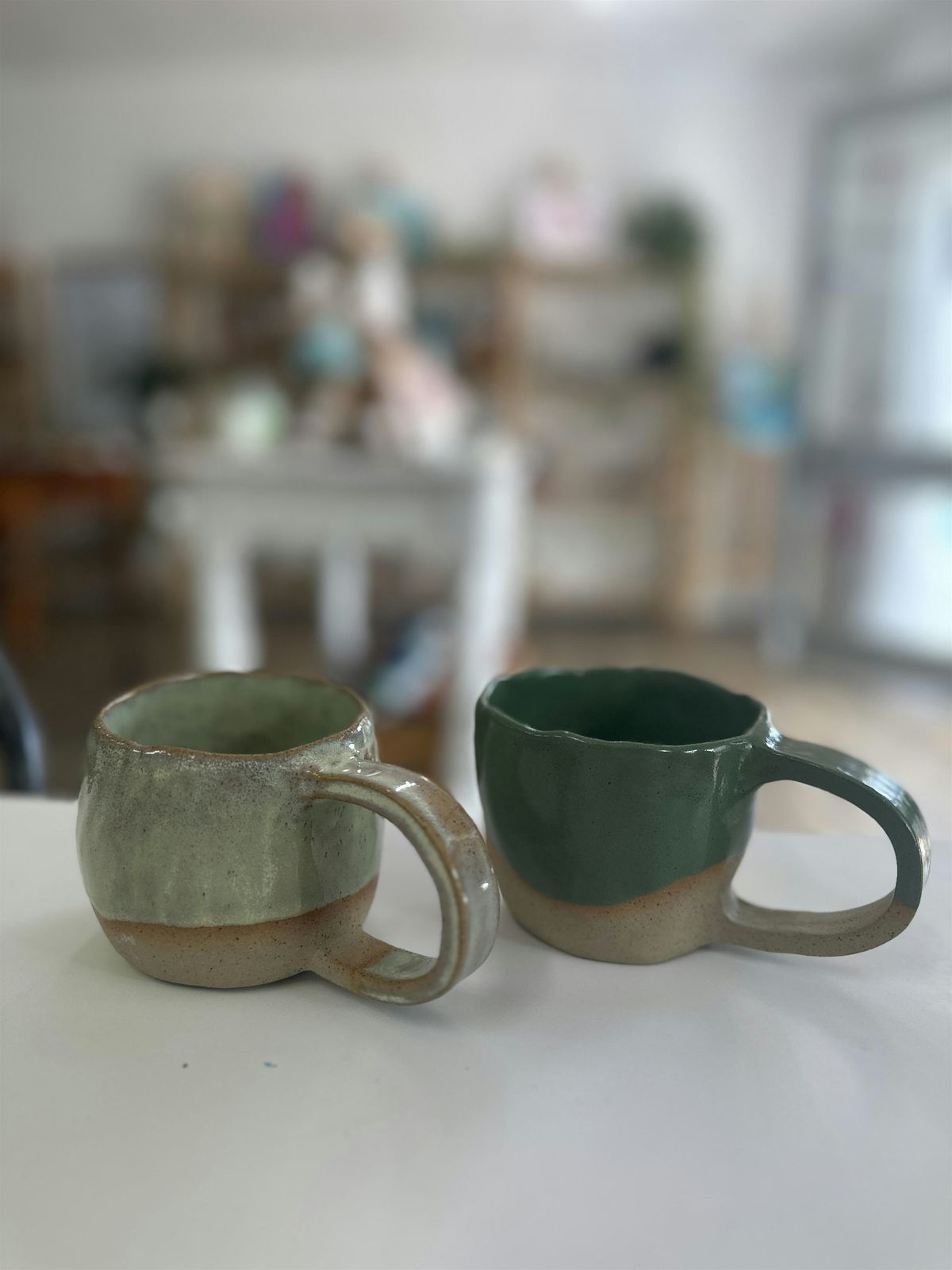 Pottery Set of 2 Cups Gold Coast, The Meraki Connection