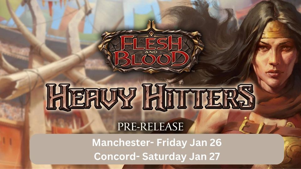 Flesh and Blood Heavy Hitters PreRelease, Double Midnight Comics
