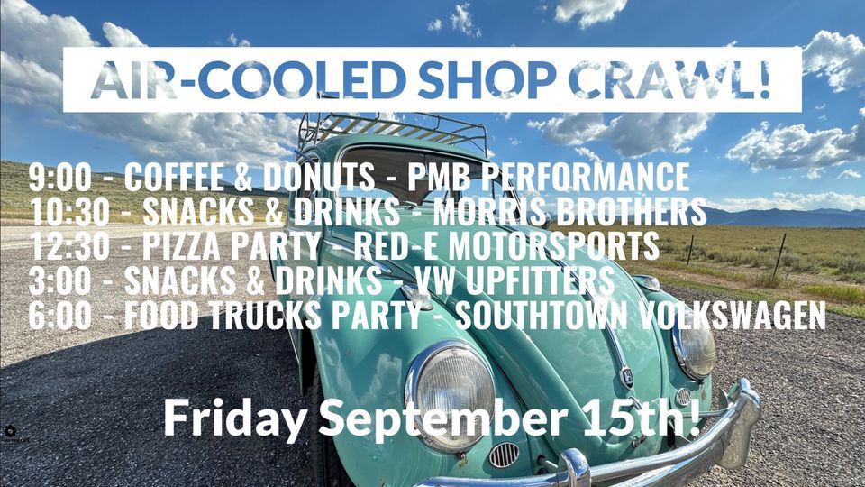 Salt Lake City AirCooled Shop Crawl, Salt Lake City, West Jordan