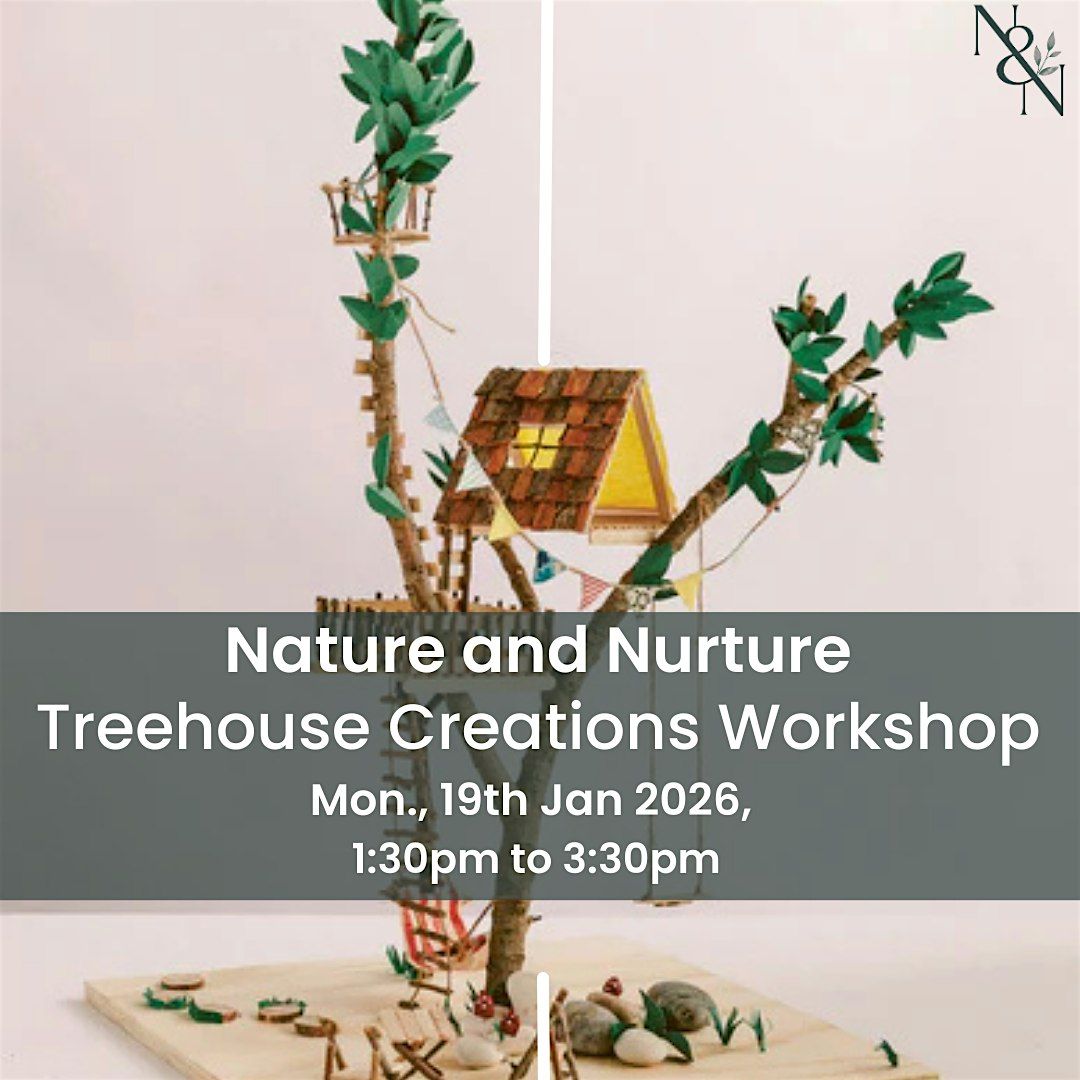 School Holiday Art Camp - Treehouse Creator Workshop