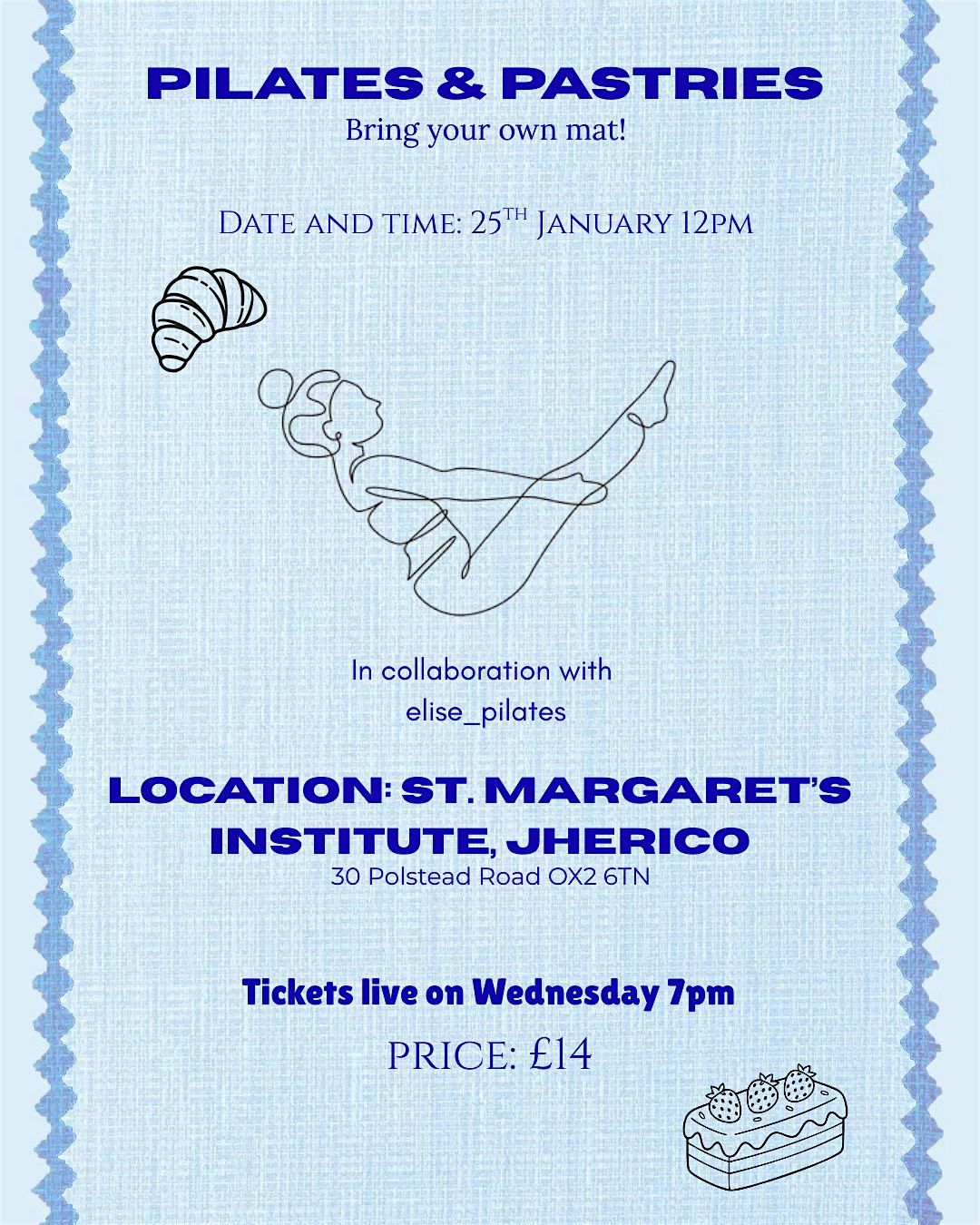 Pilates and pastries Oxford Girls Commumity