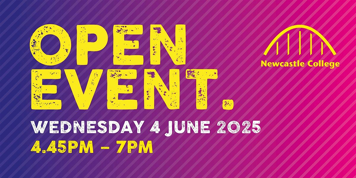 June Open Event, 4 June | Event in Newcastle upon Tyne | AllEvents