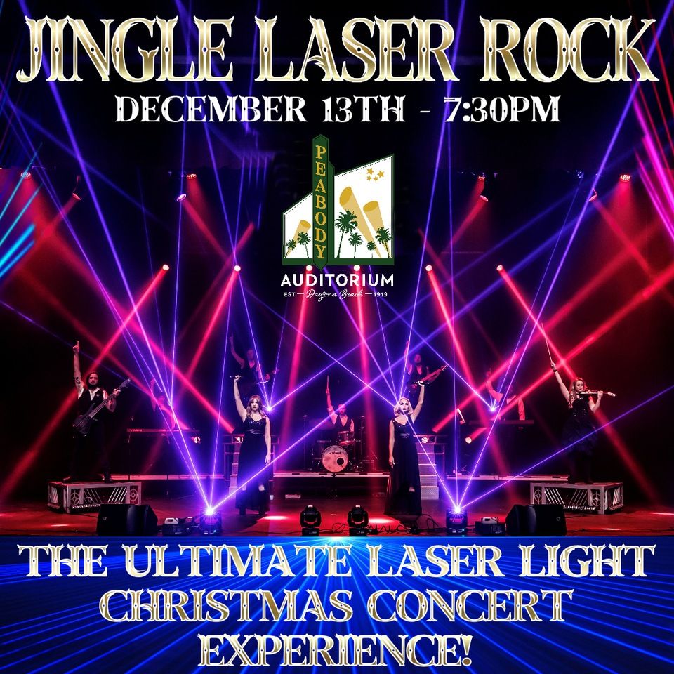 Jingle Laser Rock at Peabody Auditorium, 13 December | Event in Daytona Beach | AllEvents