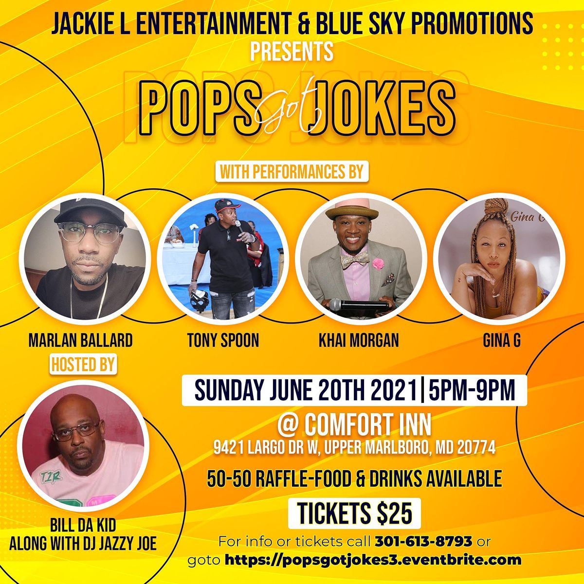 Pops Got Jokes 3 Comfort Inn 9421 Largo Dr W Upper Marlboro June 20 2021 Allevents In Christmas Celebration 2021 Upper Marlboro