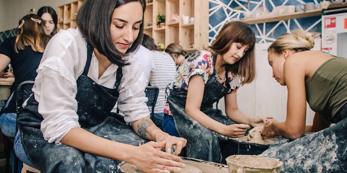 Private Group Pottery Wheel Class Brooklyn Pottery Class by