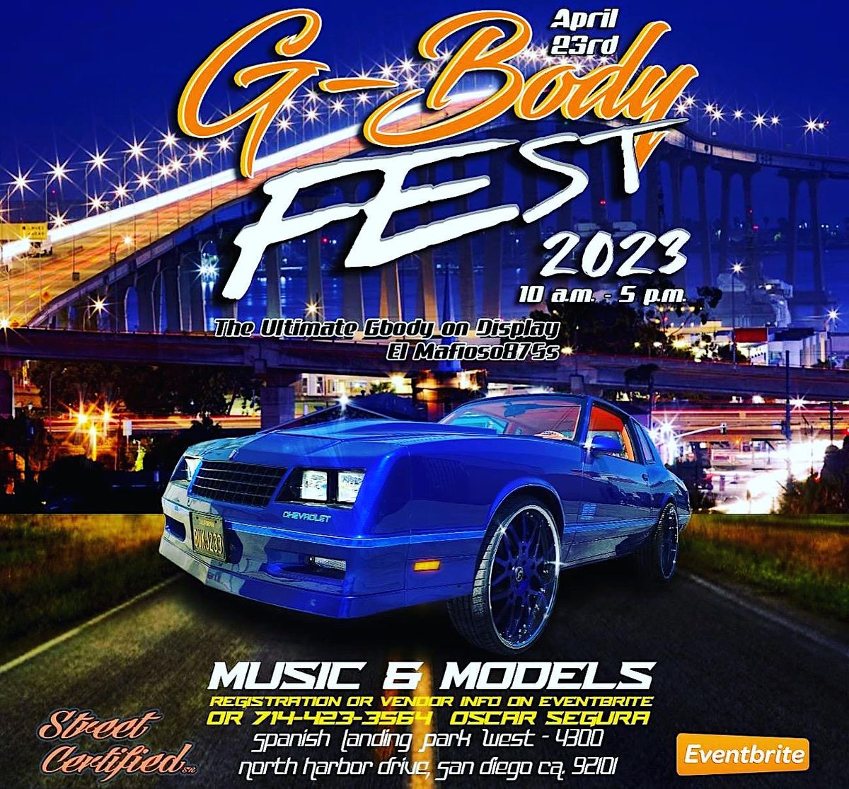 The Gbody Fest 6, Spanish Landing Park West, San Diego, April 23 2023