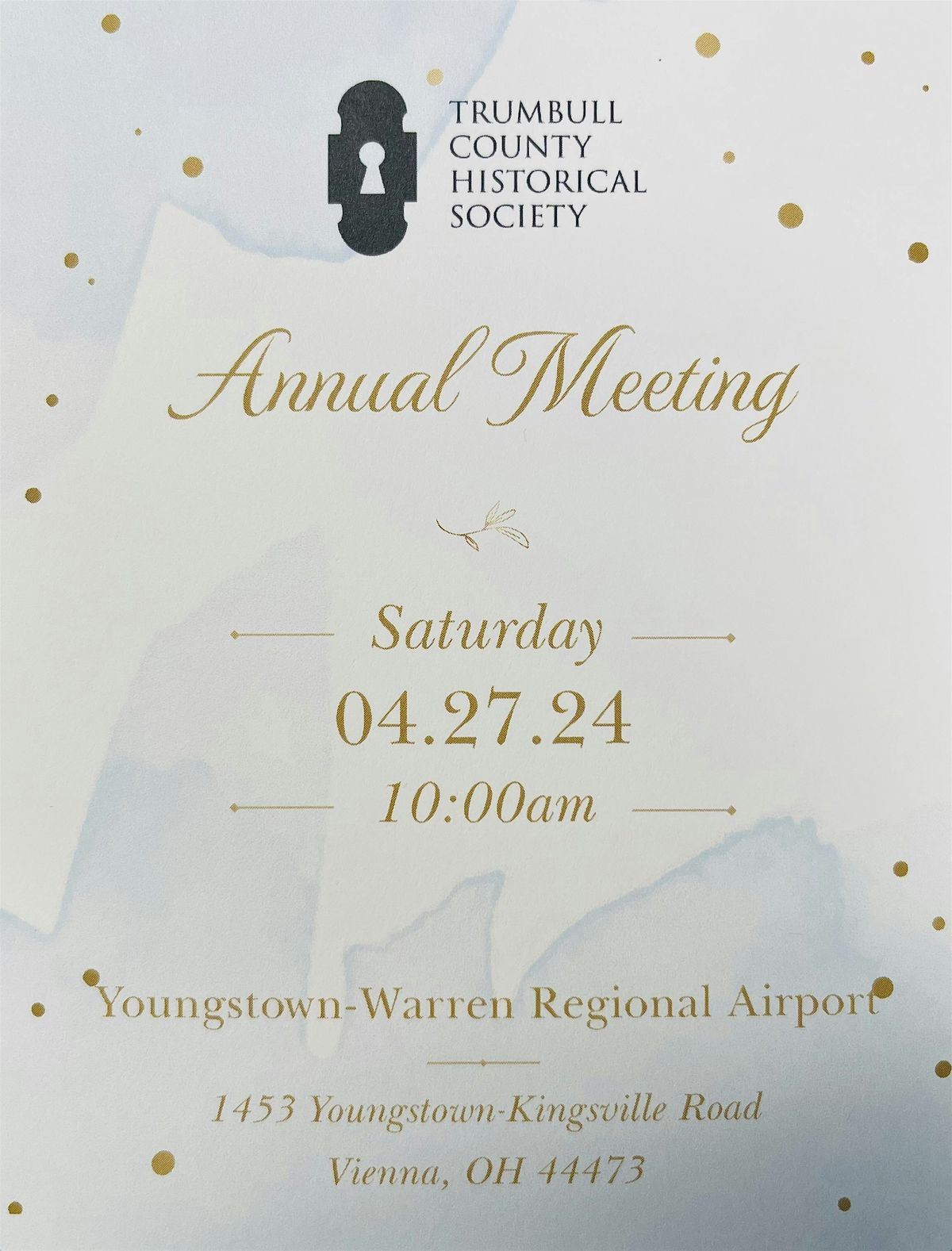 TCHS Annual Meeting Youngstown Warren Regional Airport Vienna 21 May tchs-annual-meeting-youngstown-warren-regional-airport-vienna-21-may