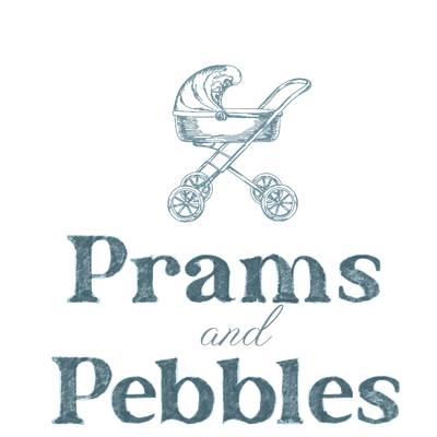 Prams & Pebbles logo