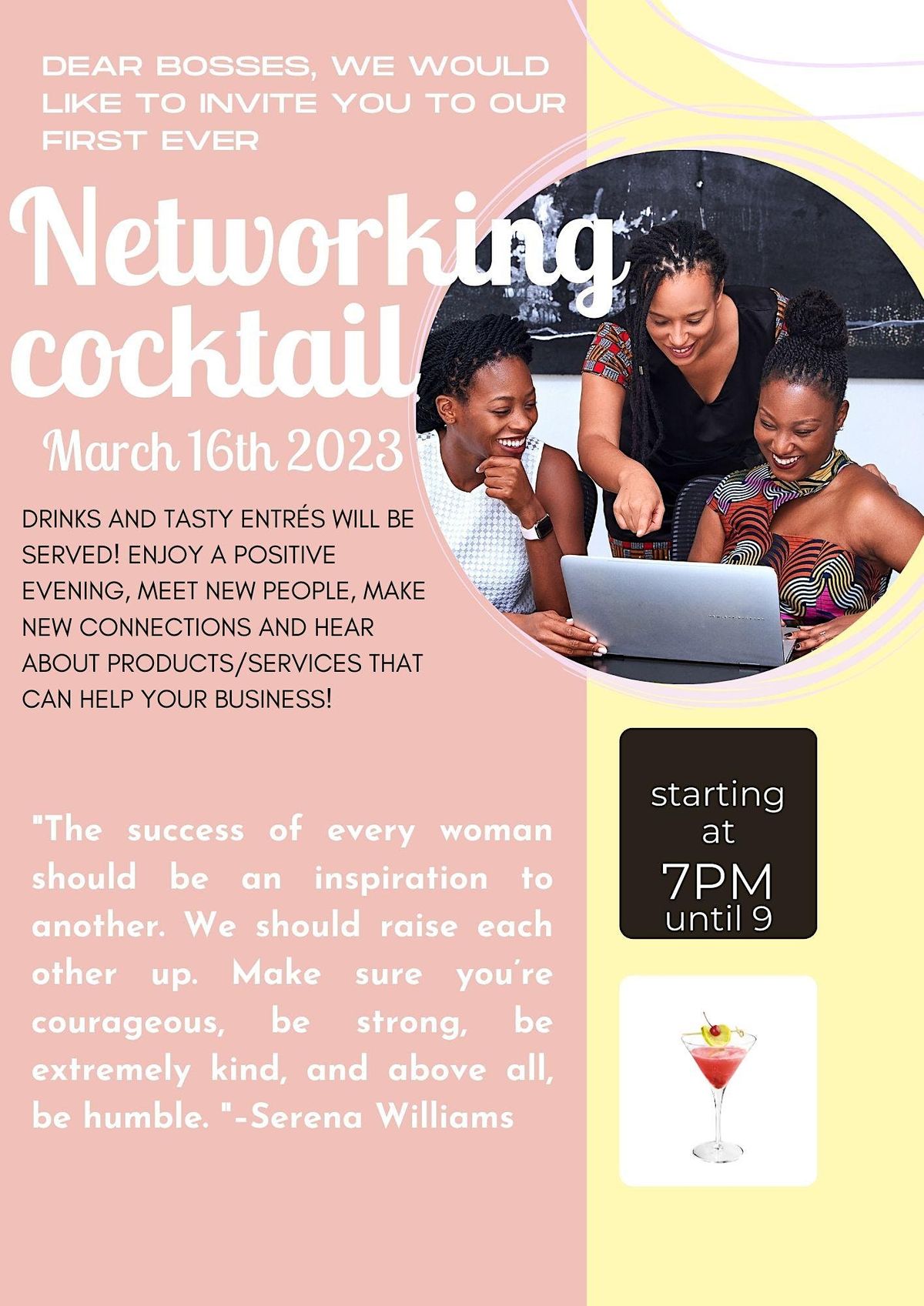 Montréal Black Female Entrepreneurs Networking Cocktail, 4800 Rue