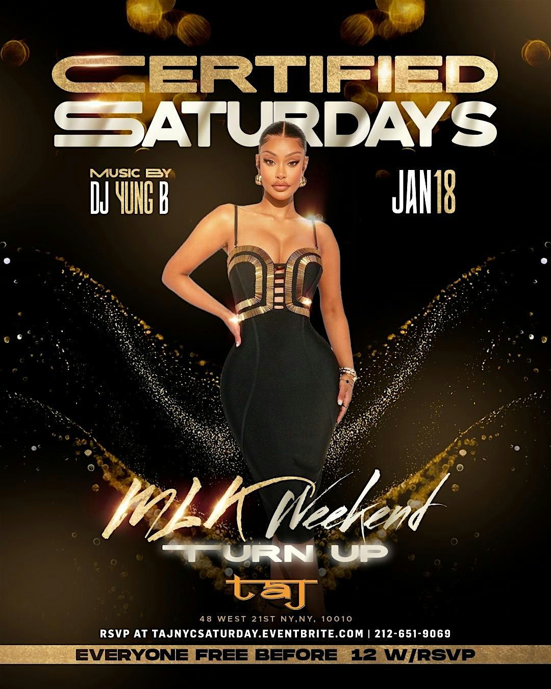 Certified Saturdays at TAJ Lounge | Event in New York | AllEvents