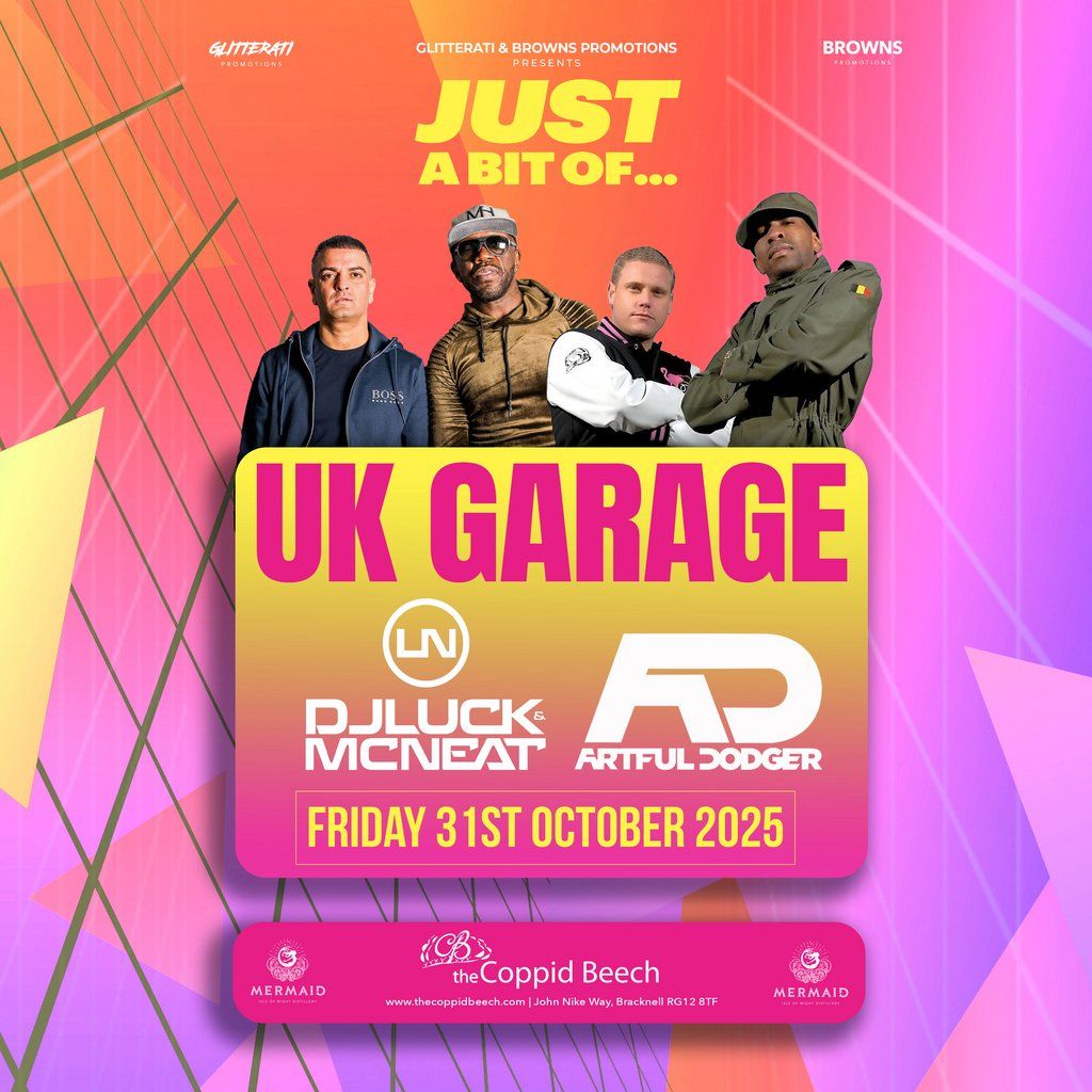 UK GARAGE Ft DJ Luck & Mc Neat &and Artful Dodger, 31 October | Event in Bracknell | AllEvents