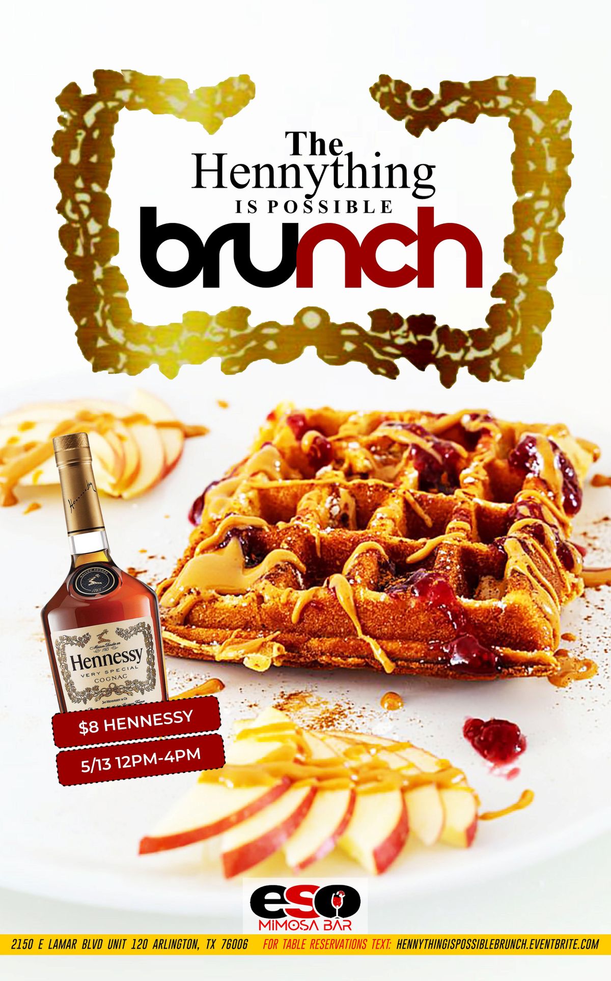 The Hennything is Possible Brunch, Eso Mimosa Bar, Arlington, 13 May