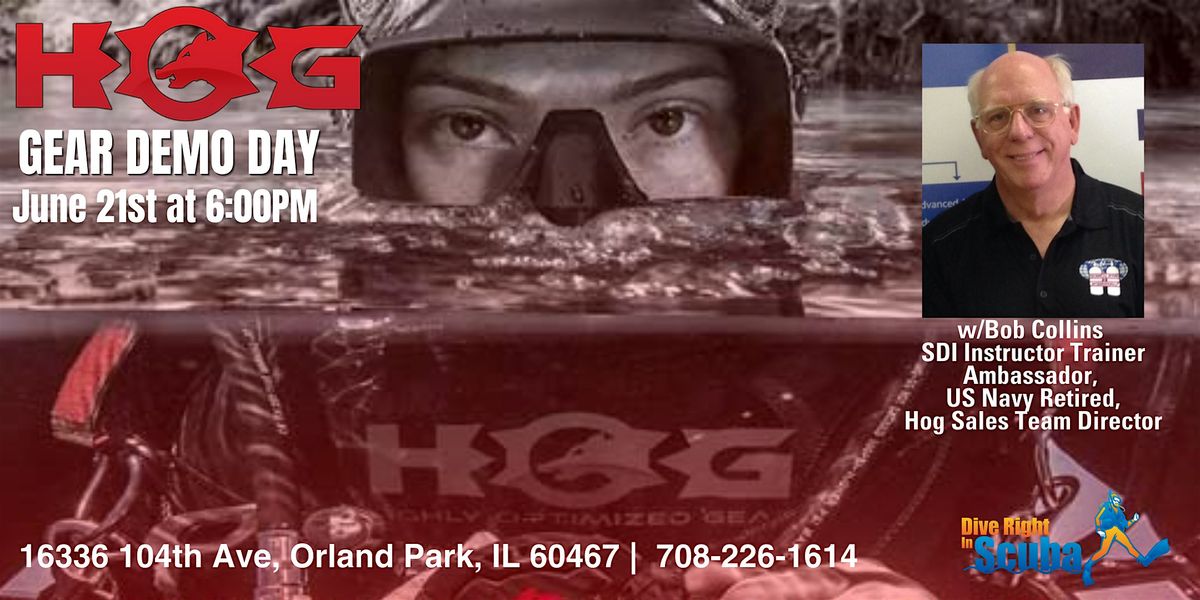 HOG Gear Demo Day, Dive Right In Scuba of Orland Park, 21 June 2024
