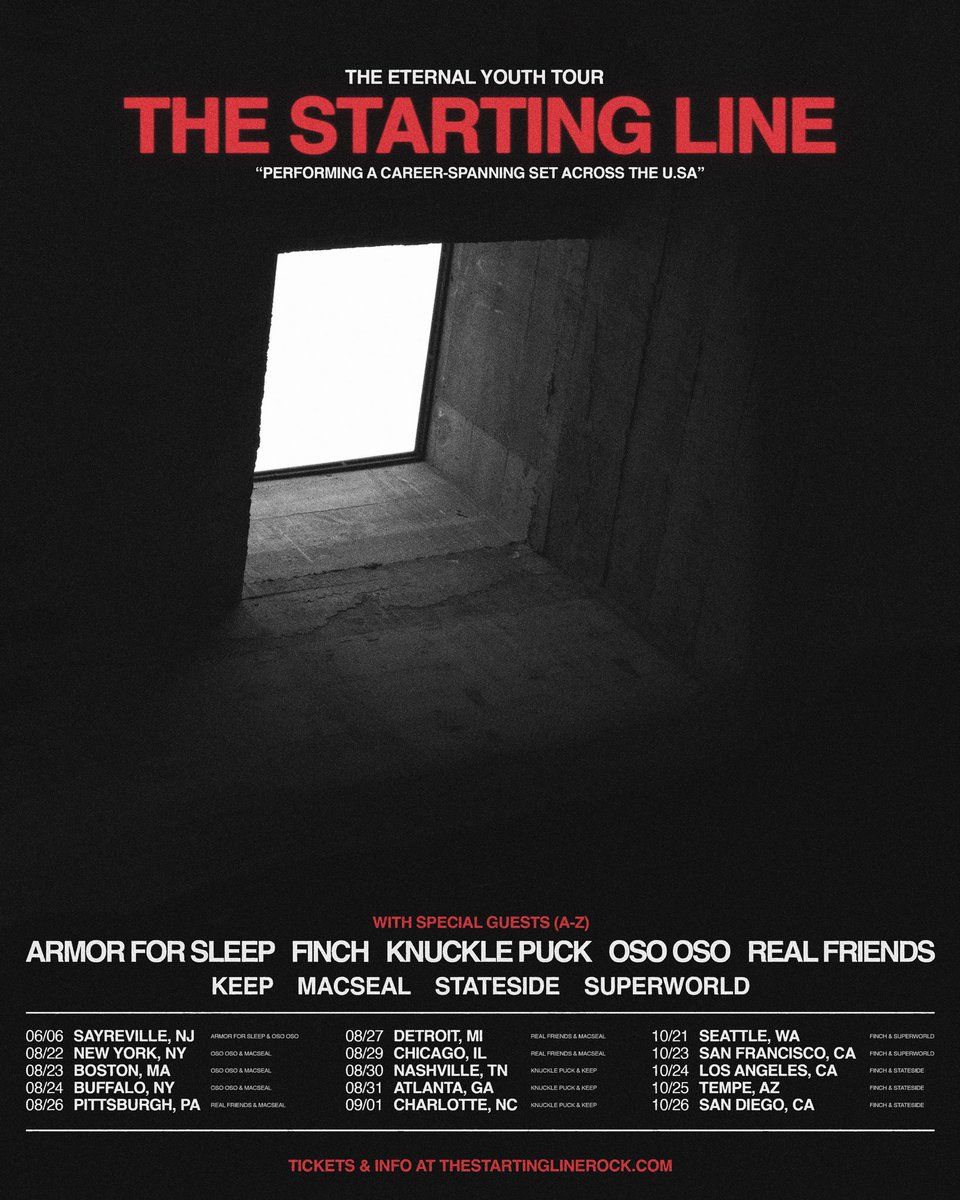 The Starting Line  Finch  & Stateside, 24 October | Event in Tempe | AllEvents