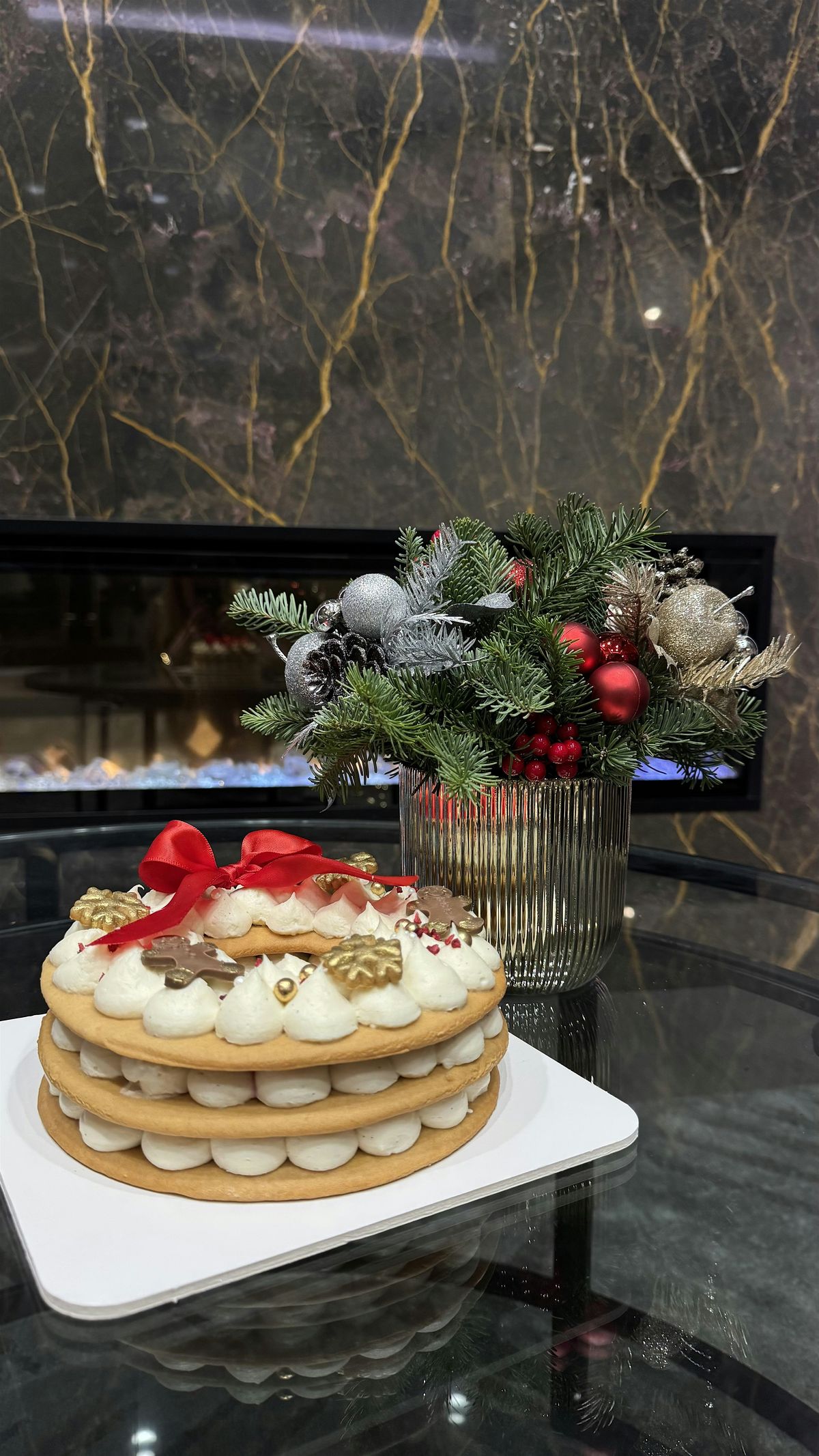 Різдвяний майстер-клас:Зимова композиція+декор медівника Christmas Workshop