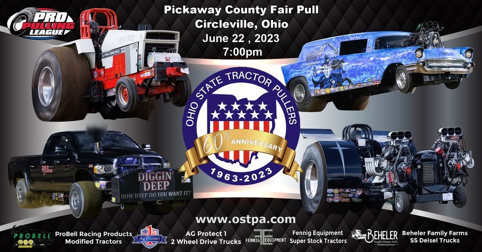 Pickaway County Fair Pull Sponsored by Rural King, Pickaway County