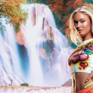 Zara Larsson in Melbourne