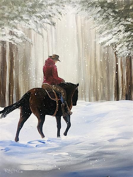 Winter Stroll - Tipsy Brush Painting Party!, 7 February | Event in Kila | AllEvents