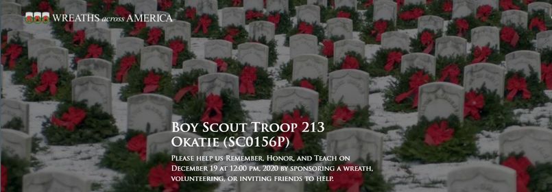 Wreaths Across America Day Beaufort National Cemetery 19 December 2020