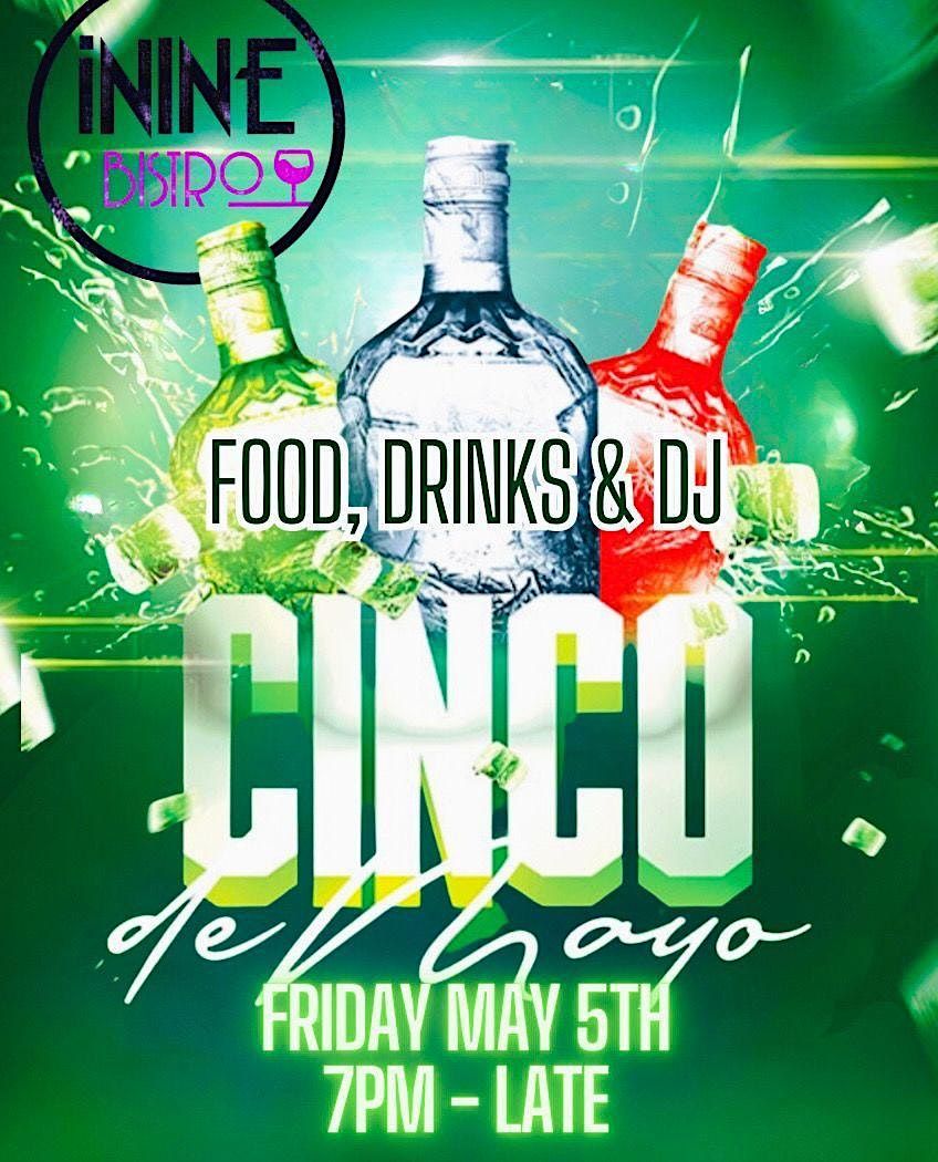 Cinco De Mayo in the Garden, iNINE Bistro, The Bronx, May 5 to May 6