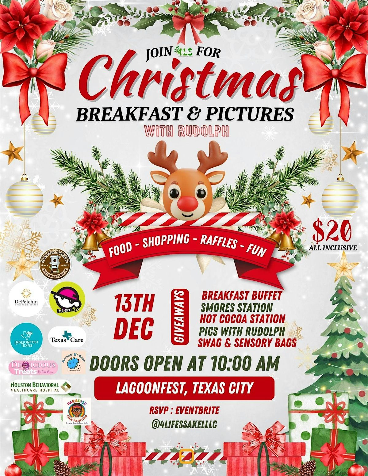 Christmas With Rudolph, 13 December | Event in Texas City | AllEvents