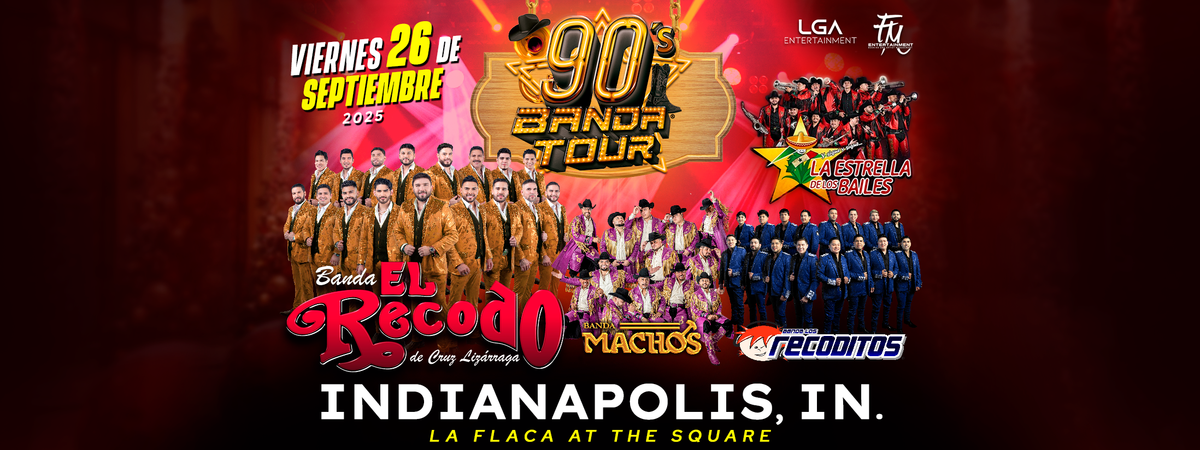 BANDA EL RECODO, BANDA MACHOS & MAS, 26 September | Event in Indianapolis | AllEvents