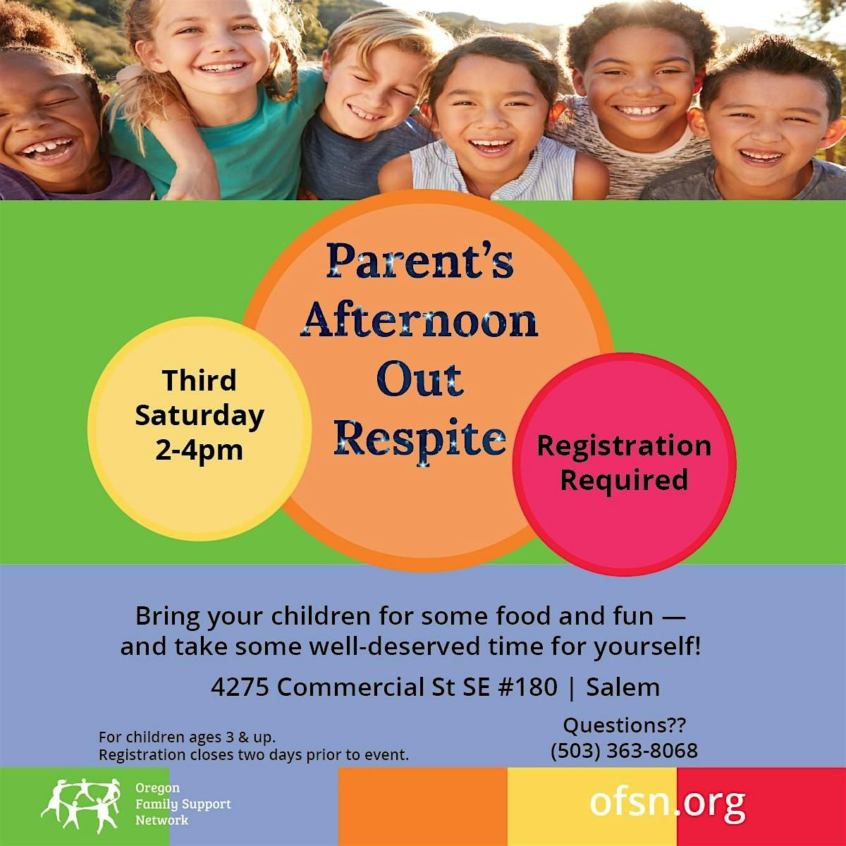 Mid-Region Parents Afternoon Out- Salem | Event in Salem | AllEvents