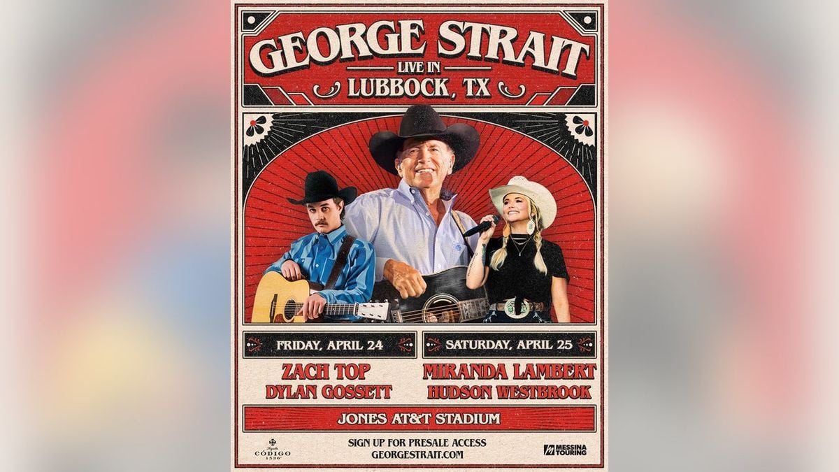 George Strait with Miranda Lambert and Hudson Westbrook, 25 April | Event in Lubbock | AllEvents