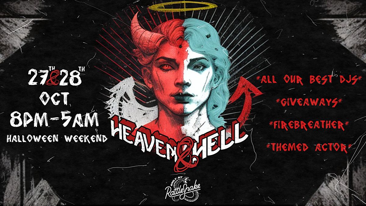 HEAVEN & HELL HALLOWEEN FRIDAY, Rattlesnake Motel, Coolangatta, October