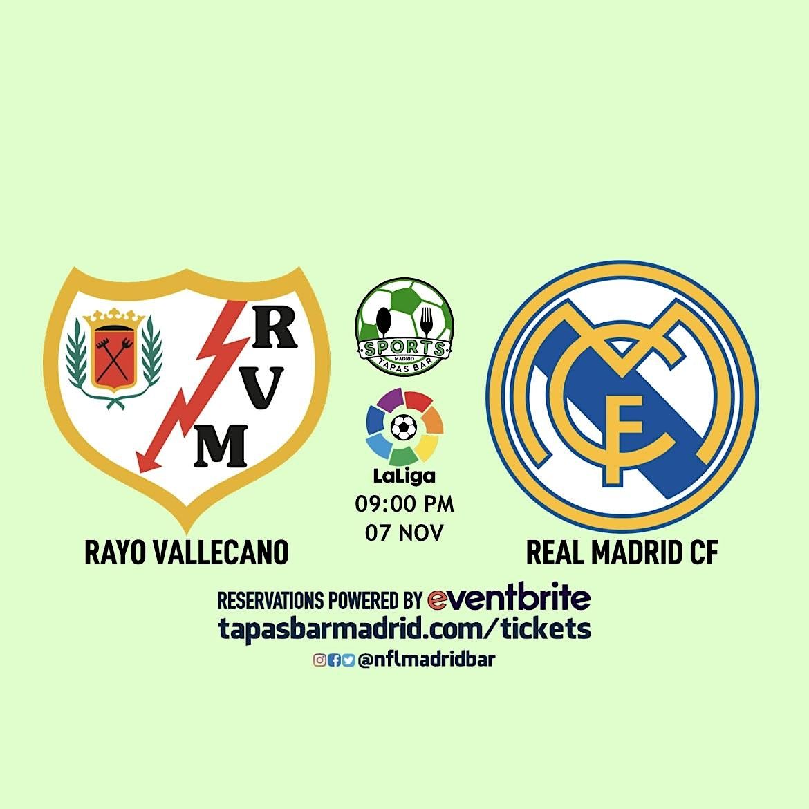 Rayo Vallecano vs Real Madrid