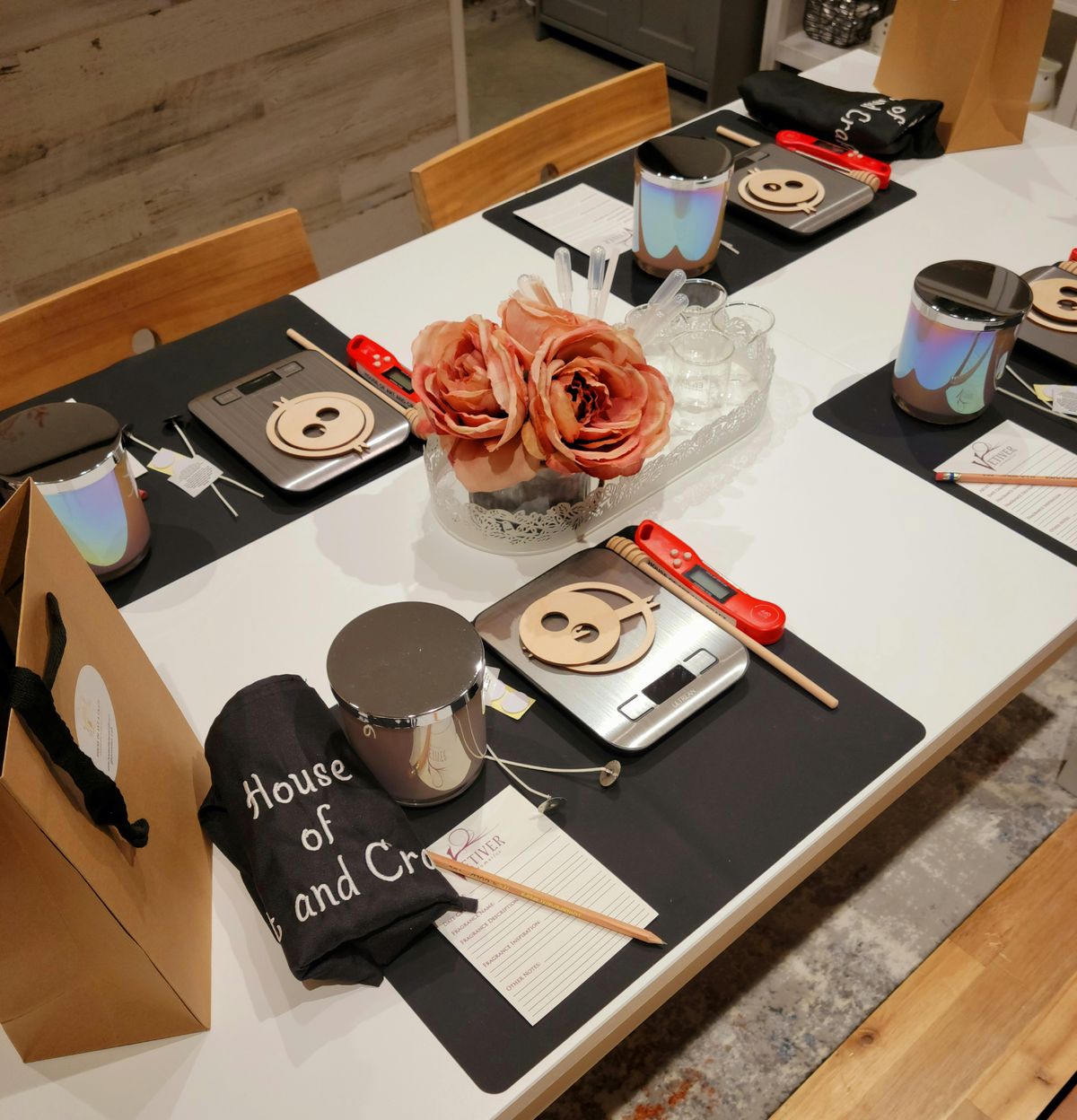 Candle Making + Wine, House of Art and Craft, LLC, Boston
