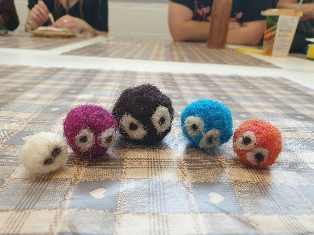 Needle felted animals and decorations - Community Craft, 10 February | Event in Plymouth | AllEvents