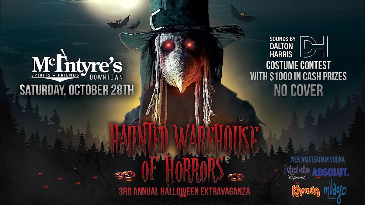 3rd Annual Halloween Extravaganza HAUNTED WAREHOUSE OF HORRORS!, 901