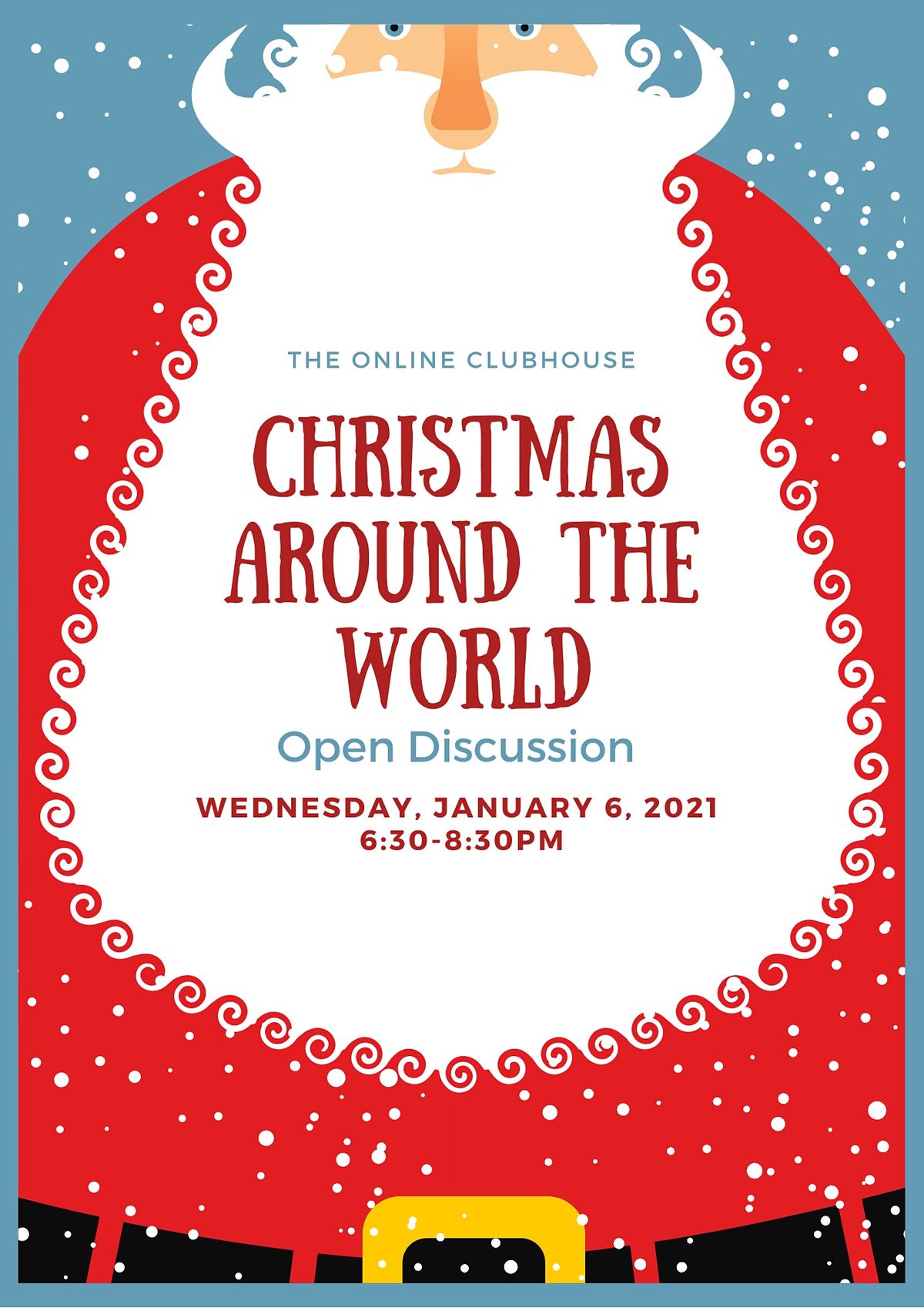 Open Discussion Christmas Around The World January 6 2021 Online Event Allevents In Christmas Around The World 2021