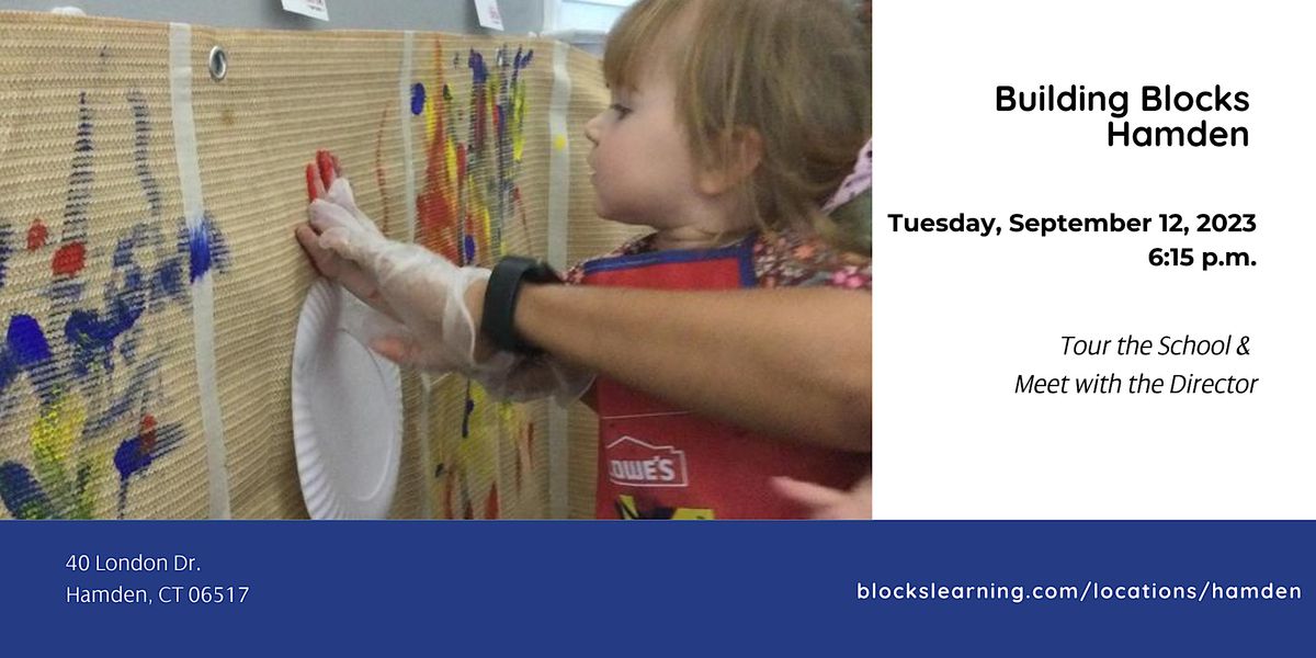 Building Blocks Hamden Touring Event, Building Blocks Early Learning