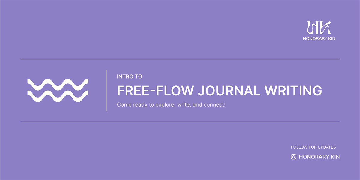 Introduction to Flow Journal Writing - Springfield, Springfield, 3 ...