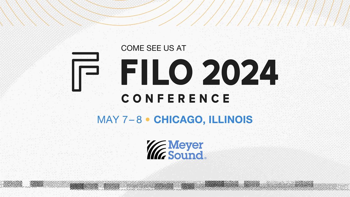 Meyer Sound Loudspeaker Demos — FILO 2024, Willow Creek Community Church South Barrington, 7 May