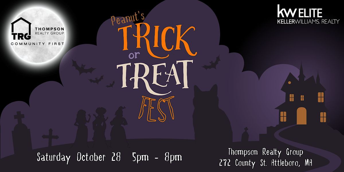 Peanuts Trick or Treat Fest, Thompson Realty Group, Attleboro, 28 October 2023 AllEvents.in