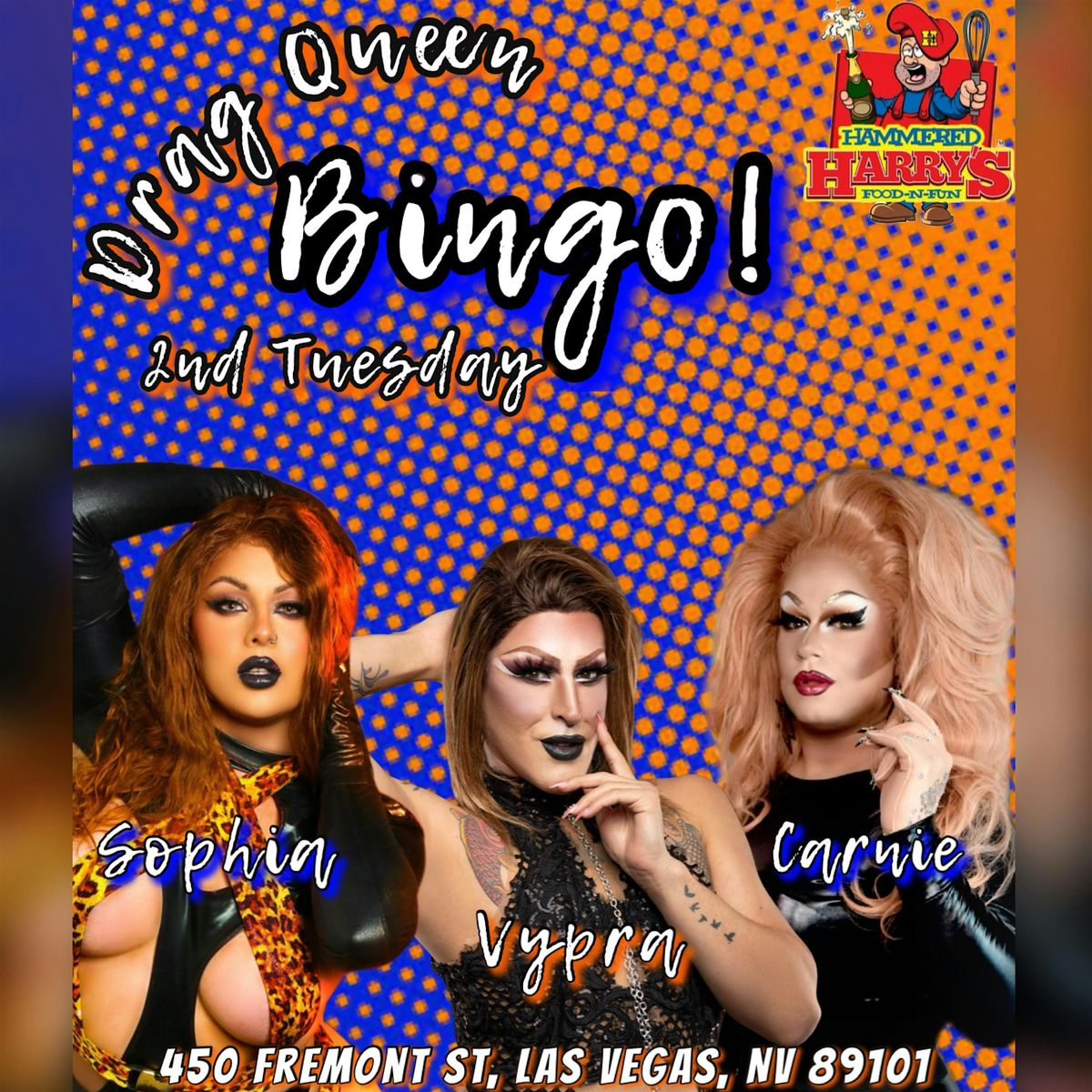 Drag Queen Bingo At Hammer Harry’s on Fremont | Event in Las Vegas | AllEvents