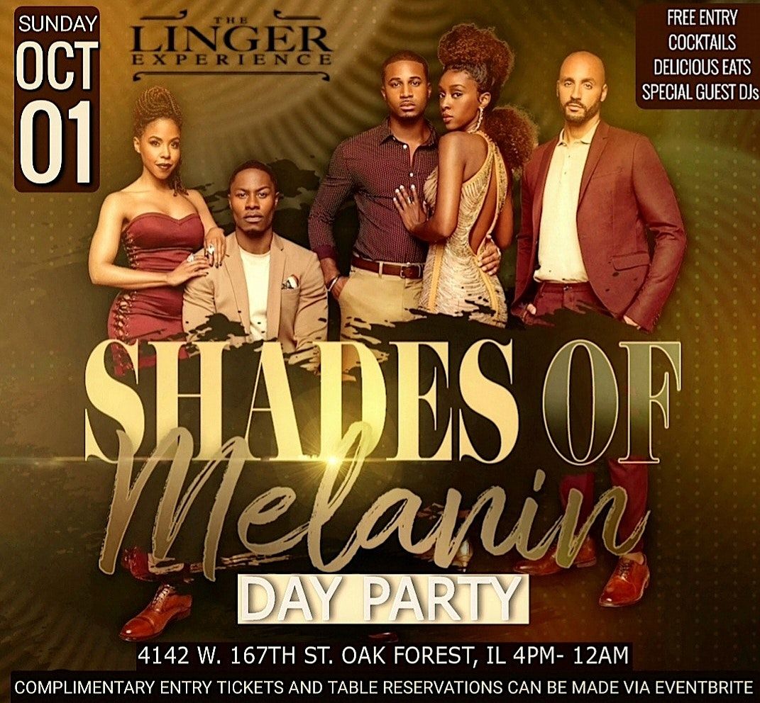 SHADES OF MELANIN (Day Party), The Linger Martini Bar, West 167th
