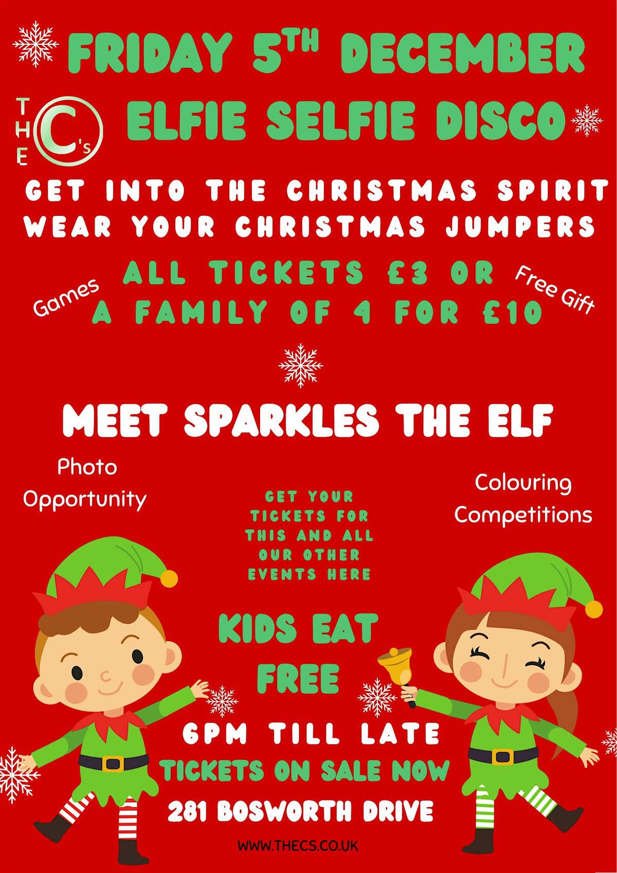 Elfie Selfie, 5 December | Event in Fordbridge | AllEvents