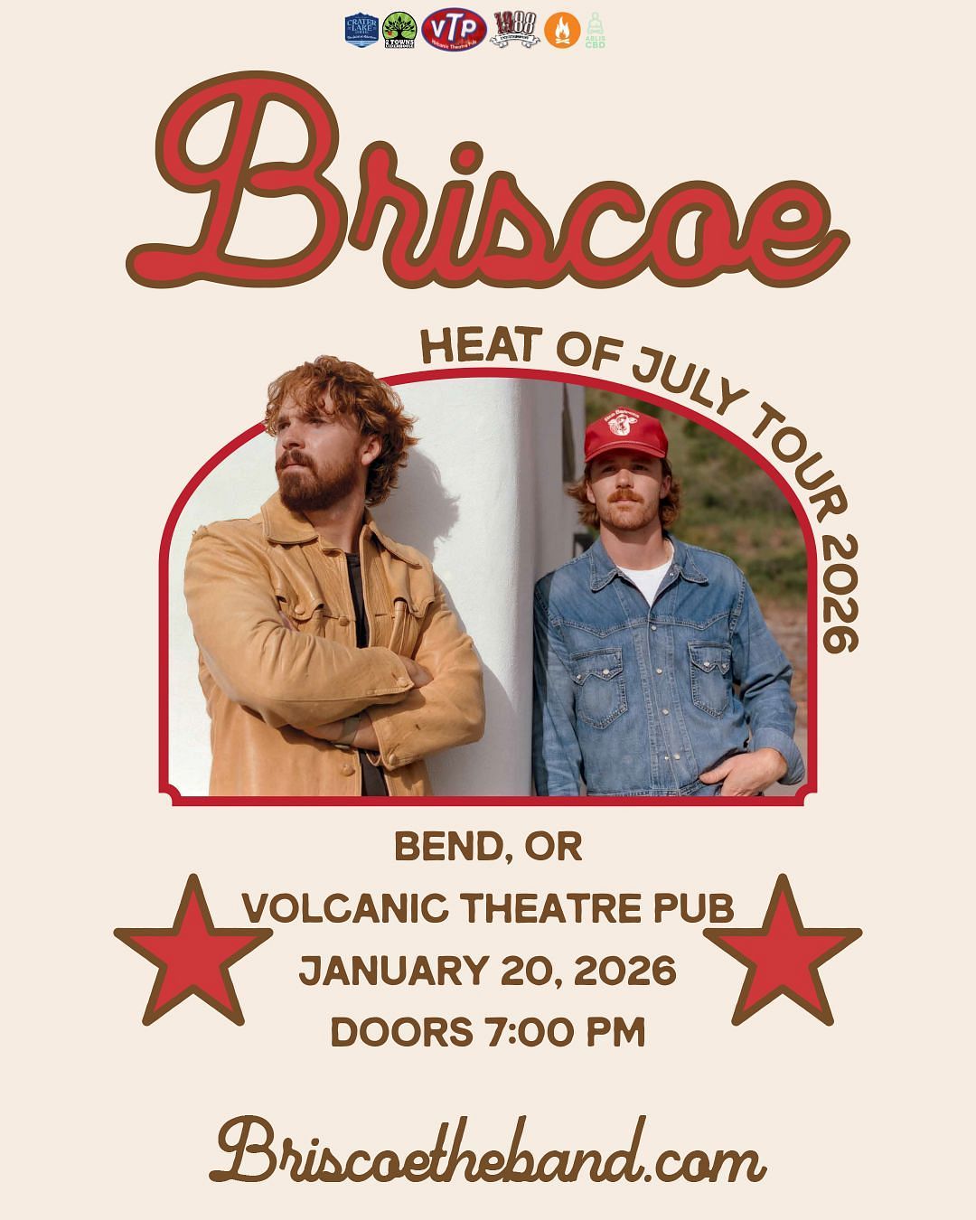 Briscoe, 18 February | Event in Telluride | AllEvents