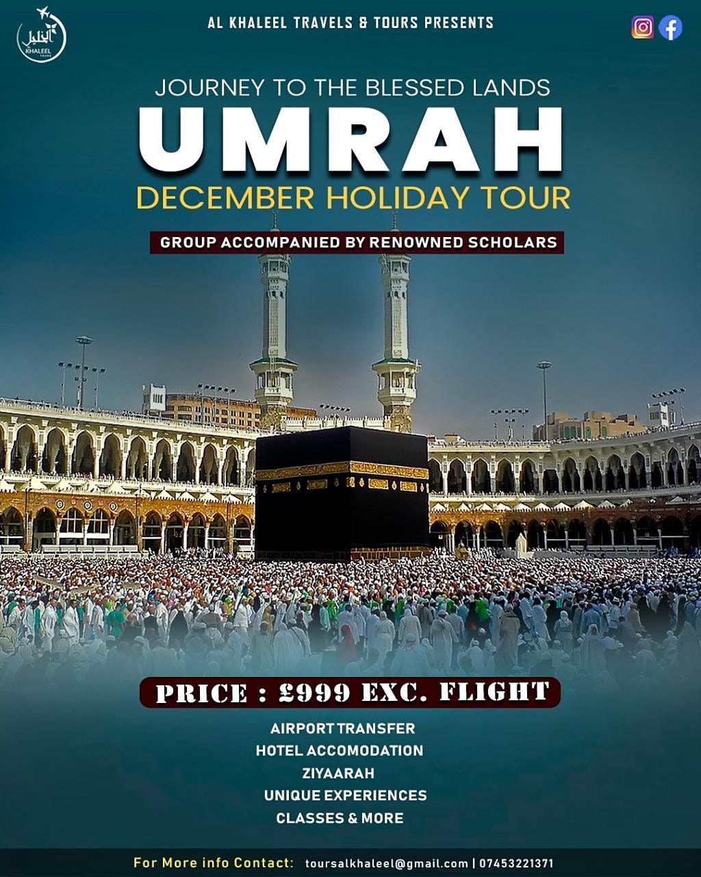 Journey to the Blessed Lands – Umrah