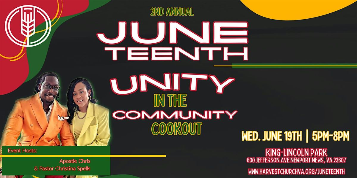 Juneteenth Unity in the Community Cookout, 600 Jefferson Ave, Newport ...